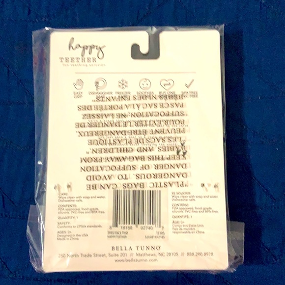 Bella Tunno Teether Neutral - 2pk - Picture 9 of 9